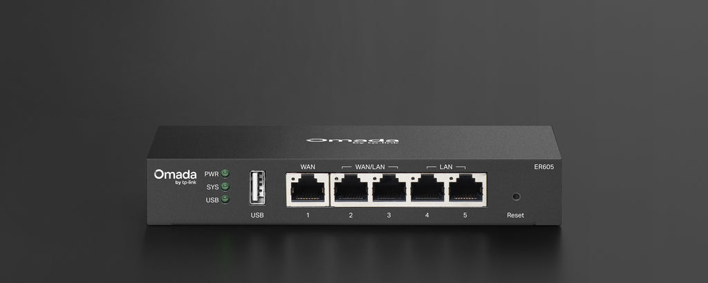 TP-Link Omada ER605 Gigabit VPN Router - Multi-WAN, IPsec