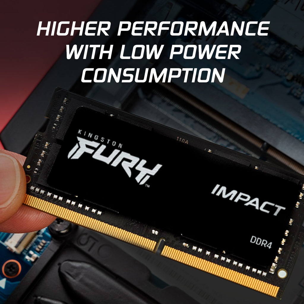 Kingston FURY Impact 8GB DDR4 3200MHz CL20 SO-DIMM Laptop RAM
