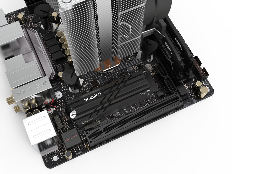 be quiet! MC1 Pro M.2 SSD Cooler BZ003 - Heat Pipe, 2280