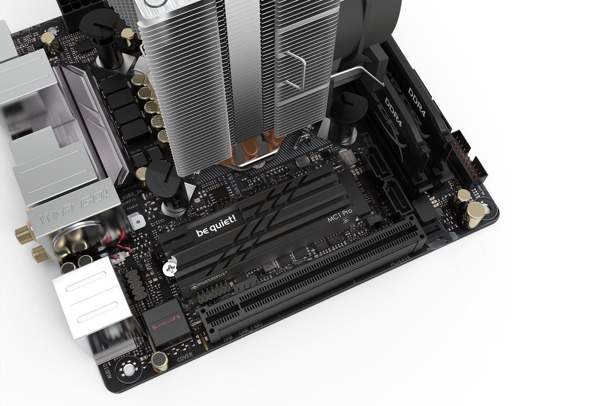 be quiet! MC1 Pro M.2 SSD Cooler BZ003 - Heat Pipe, 2280