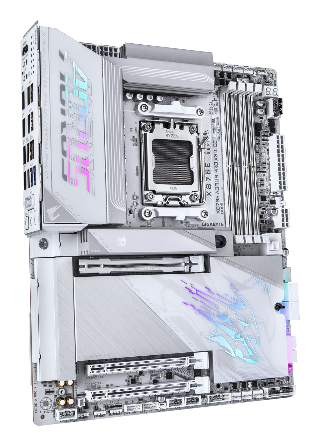 Gigabyte X870E AORUS PRO X3D ICE AM5 ATX Motherboard