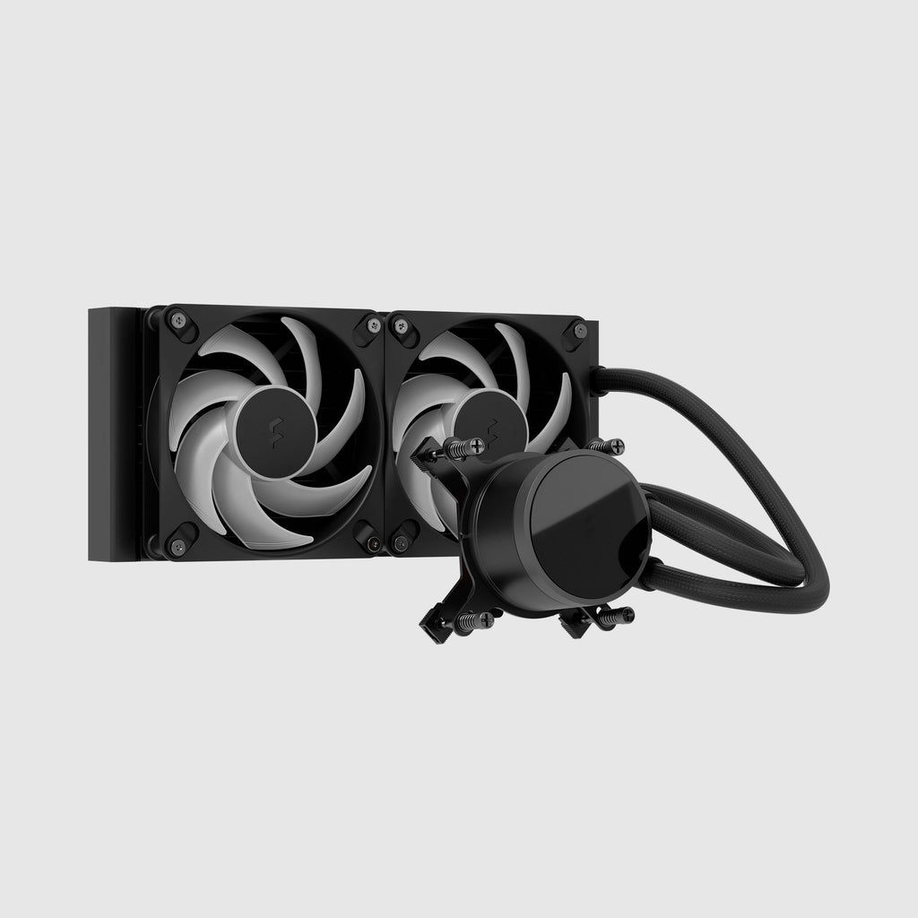 Fractal Design Radius 240 RGB Black AIO Cooler - 240mm
