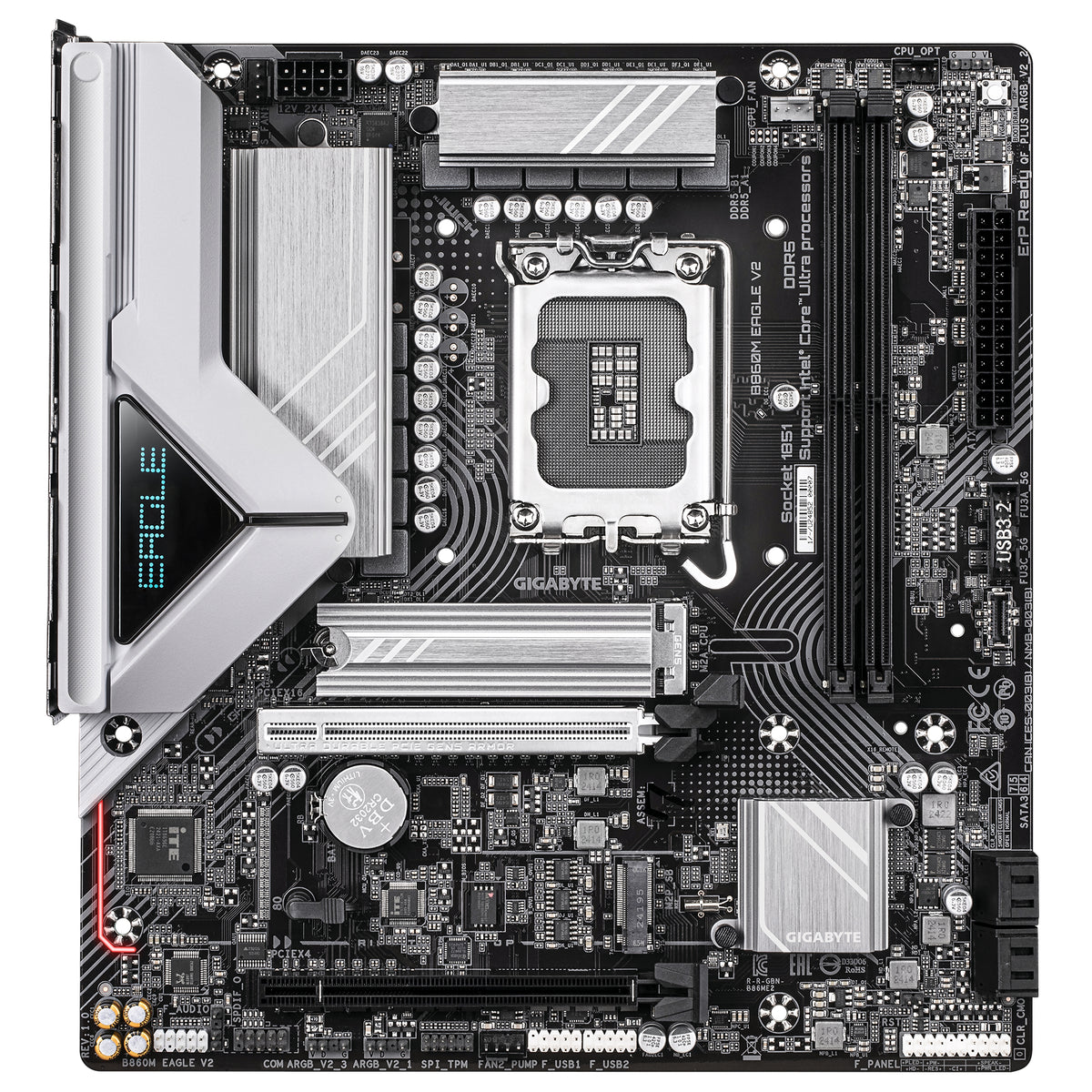 Gigabyte B860M Eagle V2 Intel LGA1851 Micro-ATX Motherboard