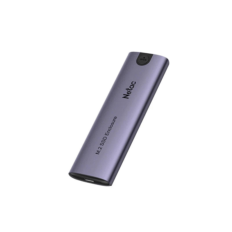 Netac WH51 USB3.1 Gen 2 NVNe/SATA 雙制式鋁合金外置盒 (NT07WH51-32C2)