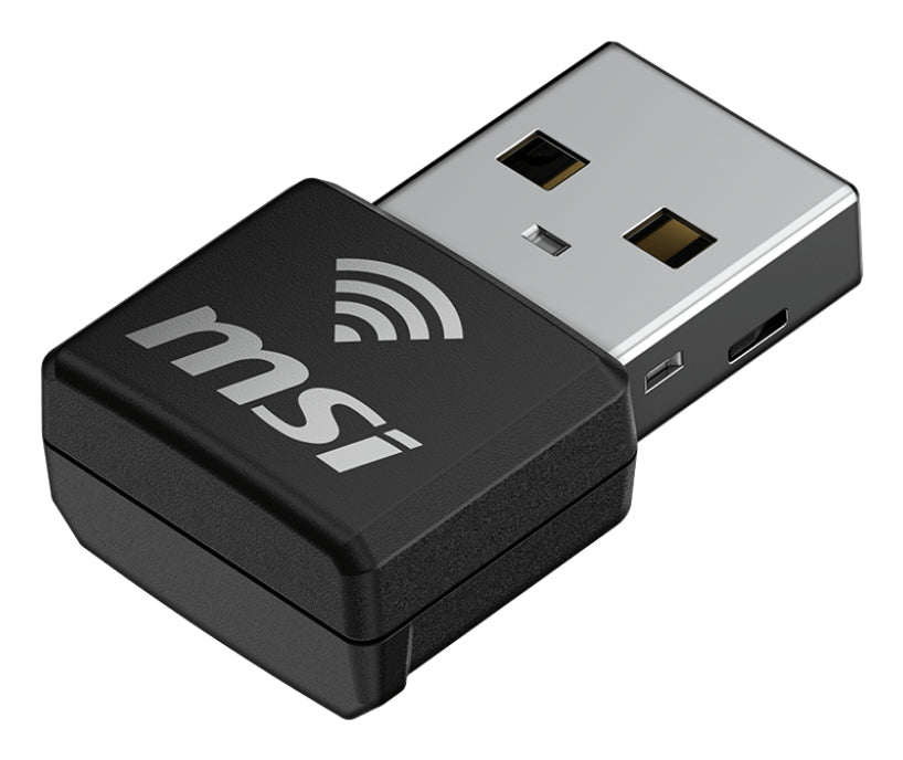 MSI AX1800 Nano WiFi 6 USB Adapter - Dual Band 1800Mbps