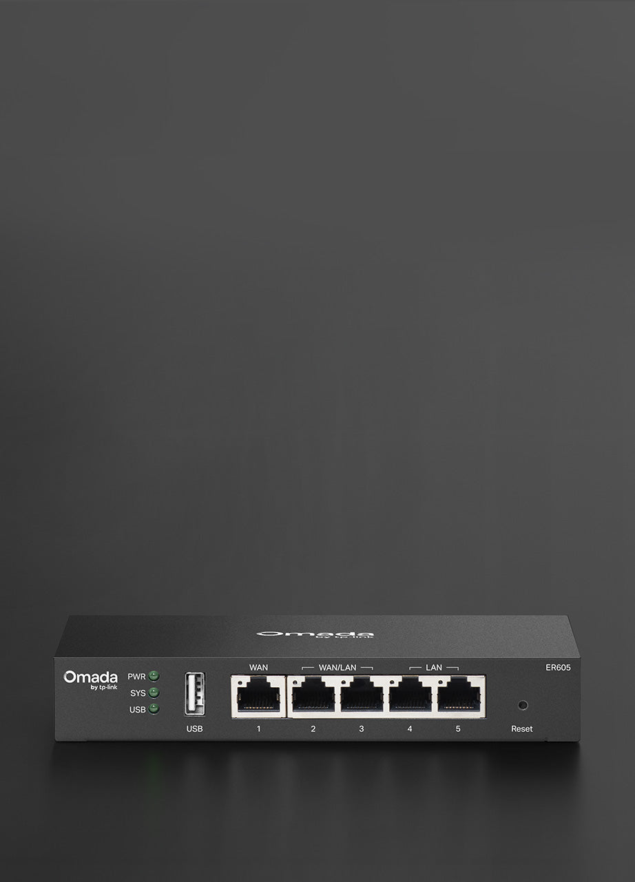 TP-Link Omada ER605 Gigabit VPN Router - Multi-WAN, IPsec