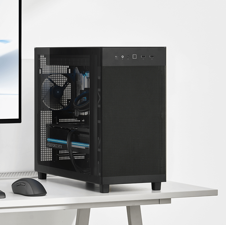 Highlight detailing ASUS Prime AP303 mesh panel design