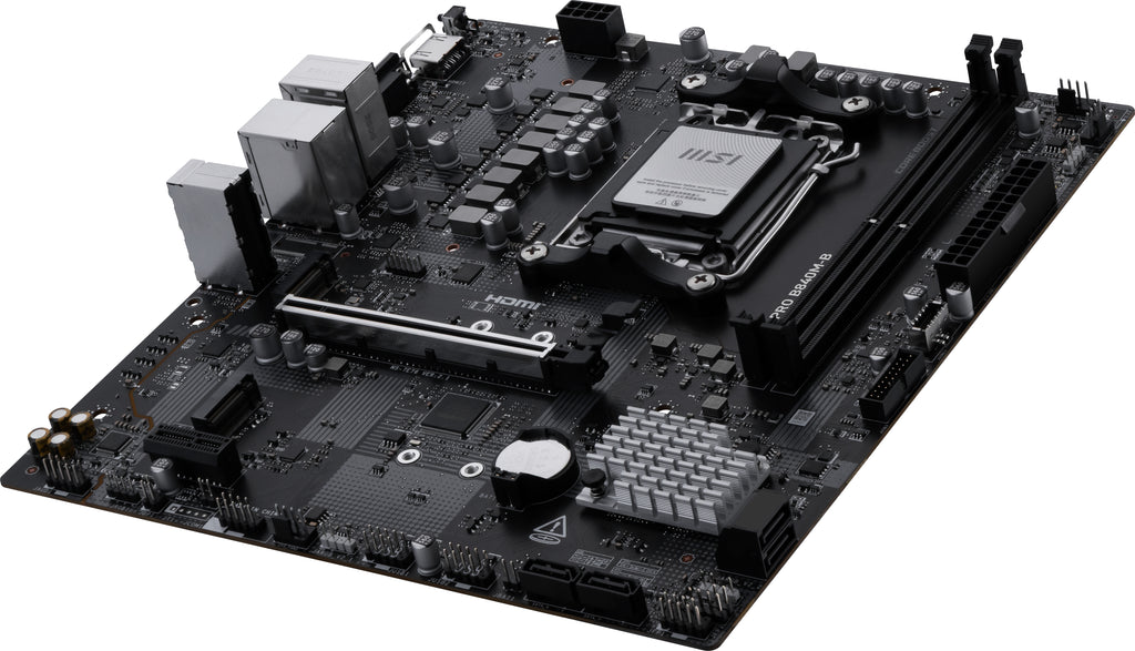 MSI PRO B840M-B AM5 mATX Motherboard - DDR5, PCIe 4.0