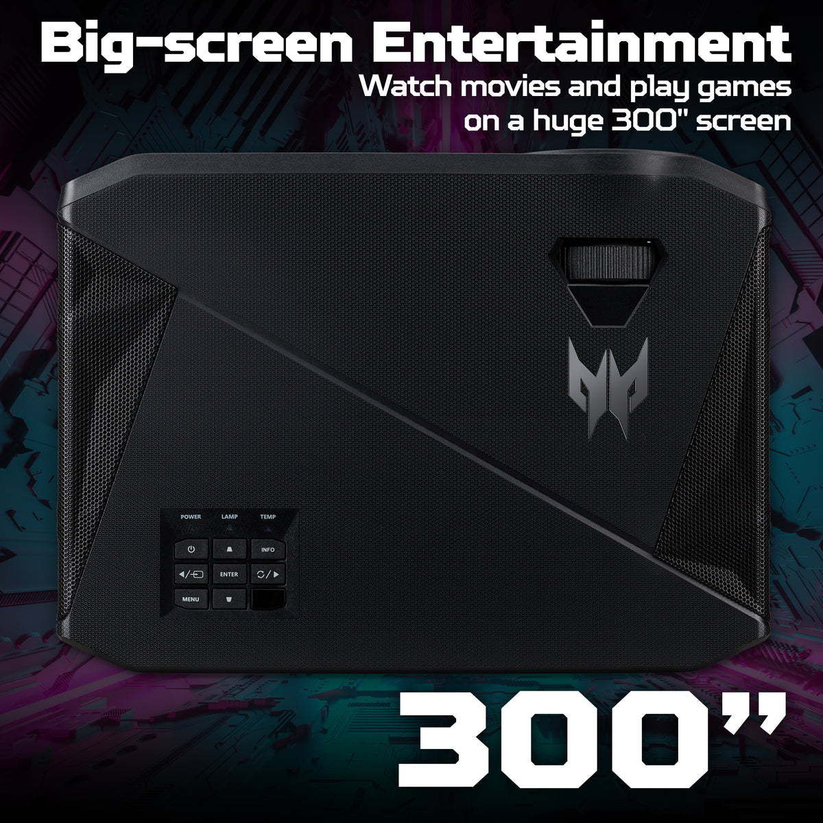 Acer Predator GD712 4K DLP LED Projector 1600lm WiFi