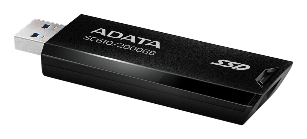 ADATA SC610 2TB External SSD - USB 3.2 Gen2, 550MB/s