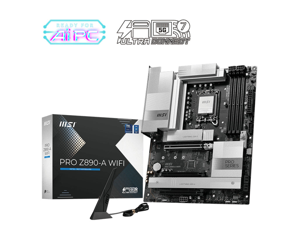 MSI PRO Z890-A WIFI LGA 1851 Z890 ATX Motherboard DDR5