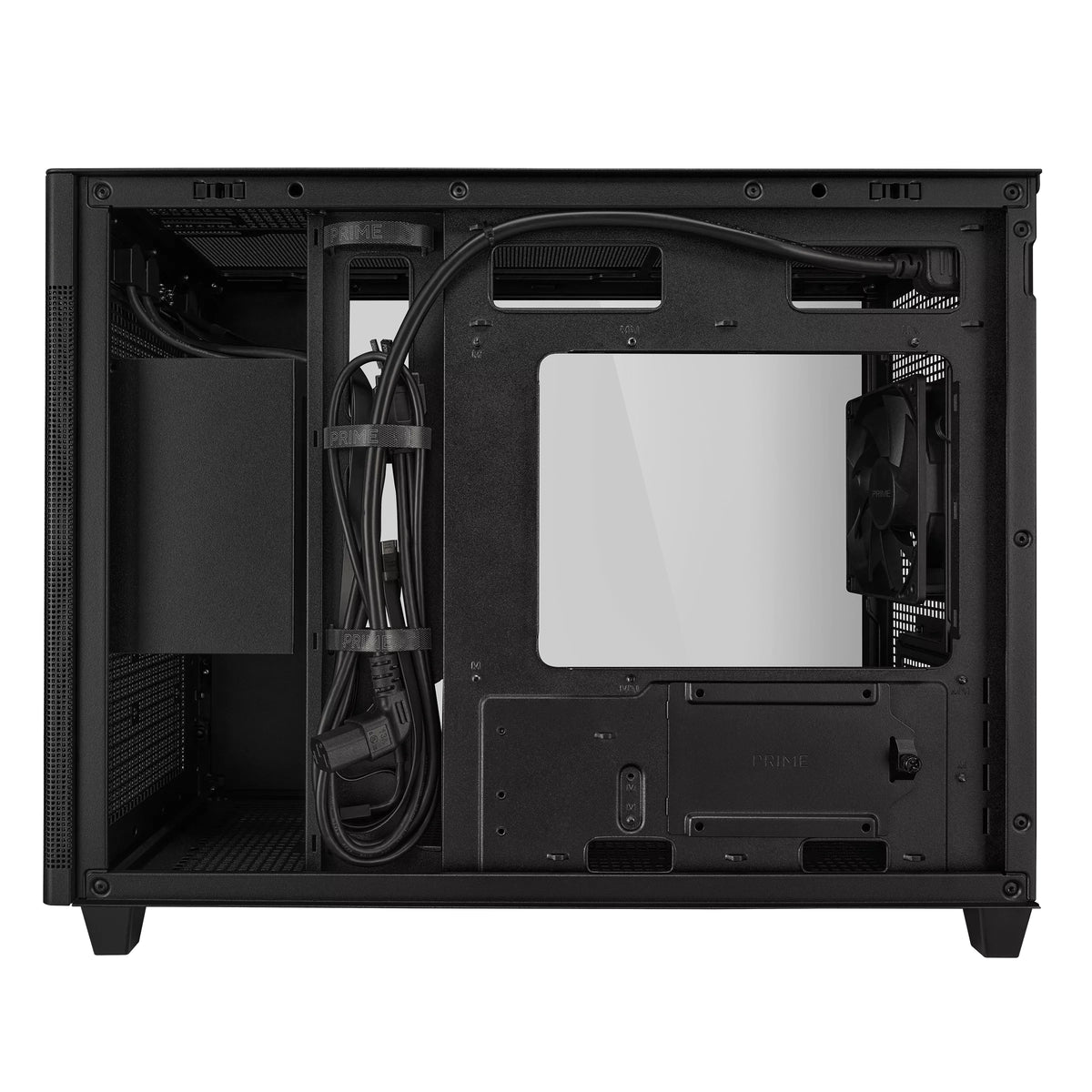 ASUS Prime AP201 TG Black MicroATX Case