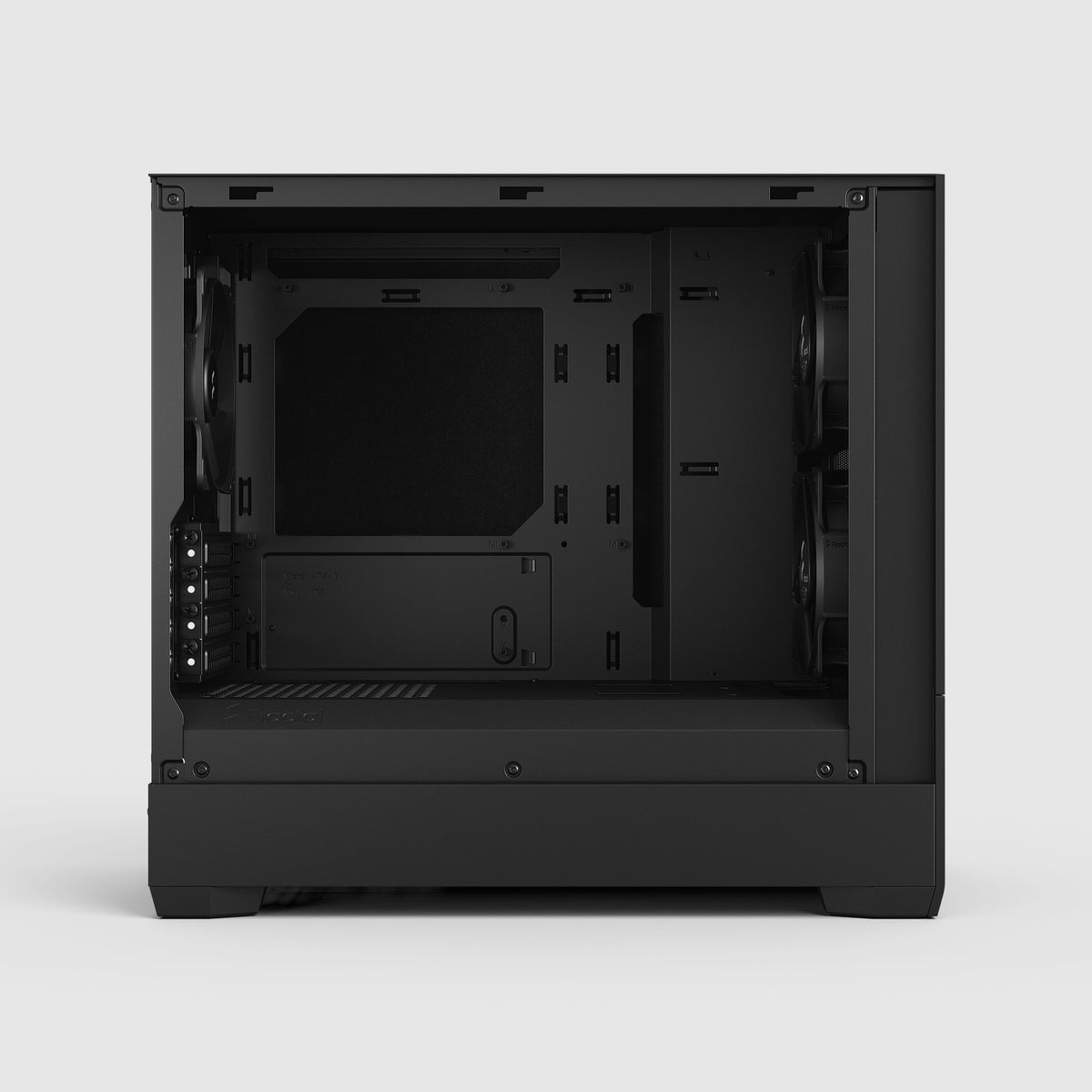 Fractal Design Pop Mini Silent Black Solid Case - mATX