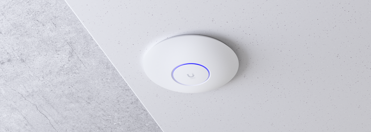 Ubiquiti UniFi U6+ WiFi 6 Access Point - Dual Band, 300+ Clients