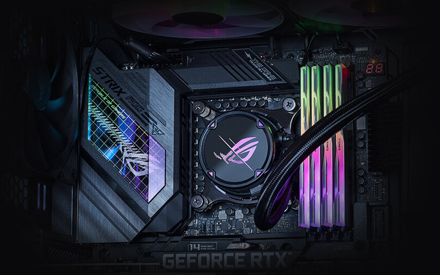 The Strix B760-I is compatible with all ASUS AIO coolers.