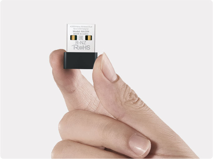 Mercusys MA20N AC650 Nano Wi-Fi USB Adapter - Dual Band