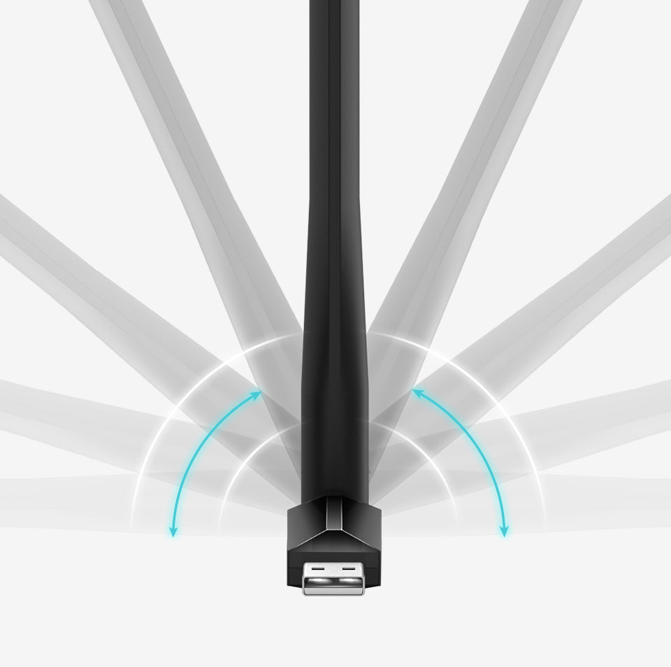TP-Link Archer T2U Plus AC600 High Gain Dual Band USB Adapter