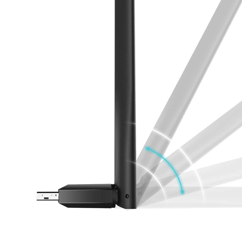 TP-Link Archer T2U Plus AC600 High Gain Dual Band USB Adapter