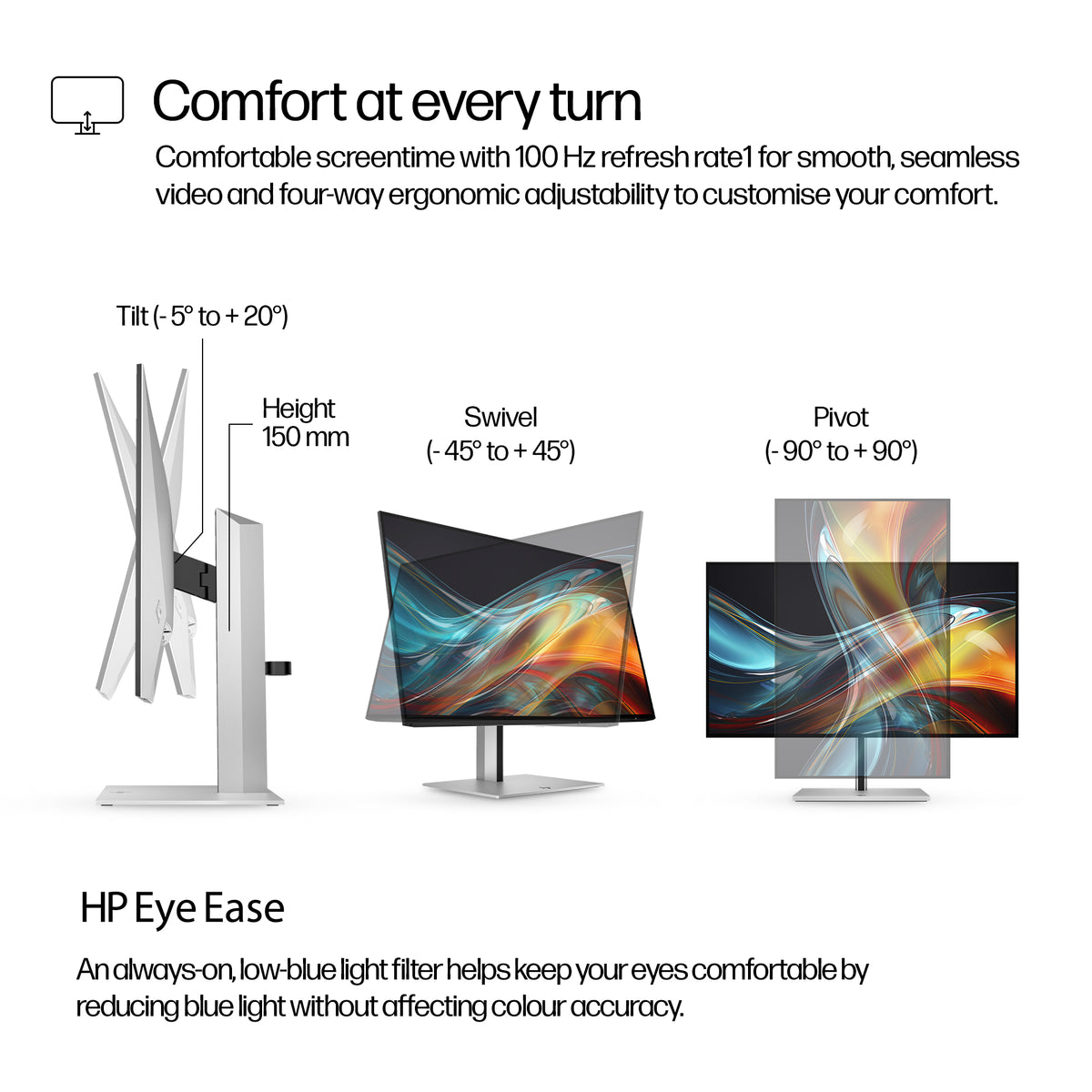 HP Series 7 Pro 724pf 23.8" FHD IPS Monitor - 100Hz