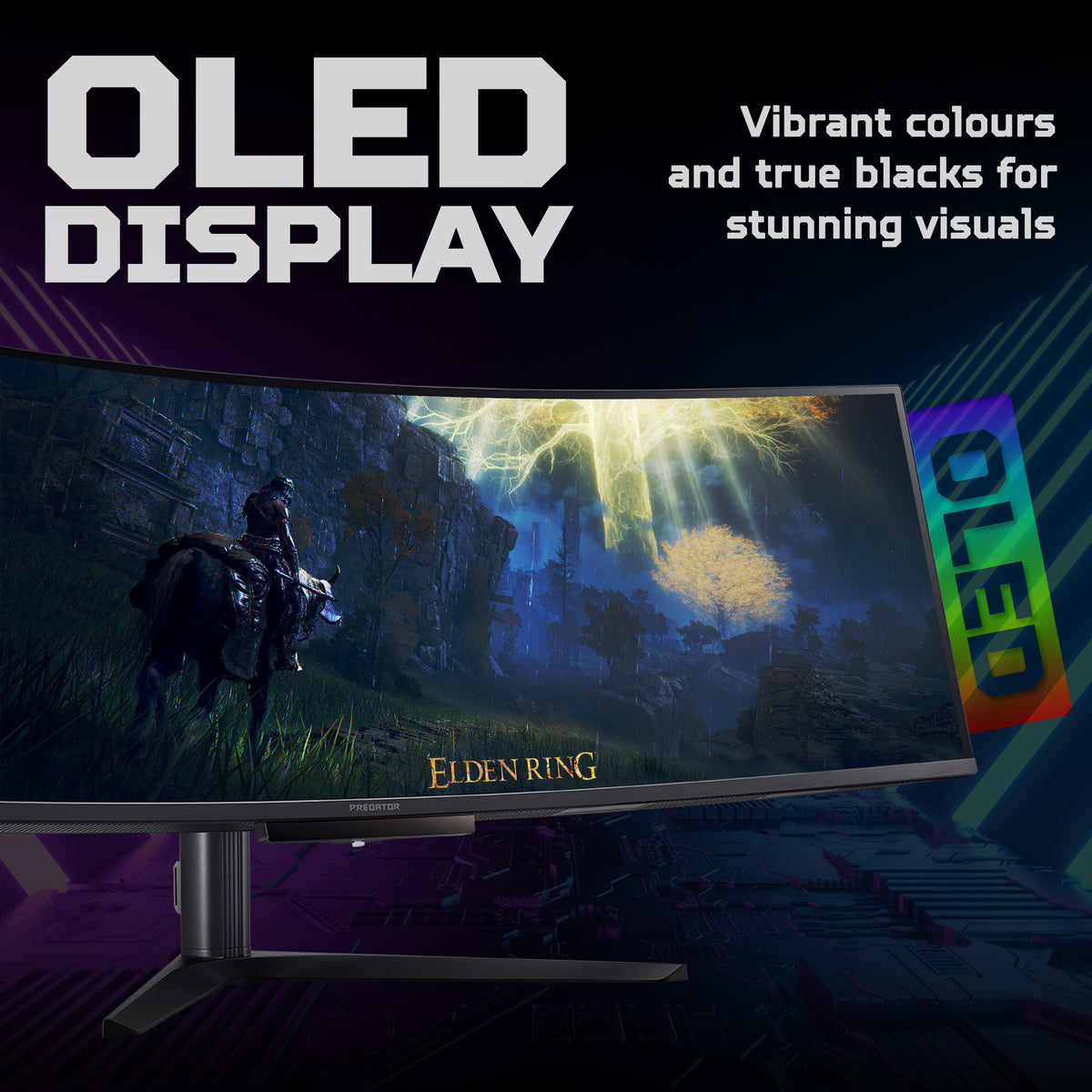 Acer Predator X49 Xbmipphuzx 49 QD-OLED 240Hz Gaming Monitor