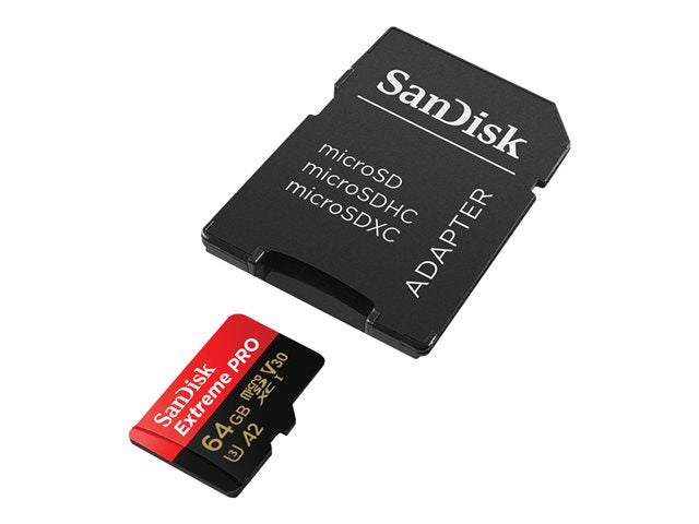 SanDisk Extreme PRO microSDXC UHS-I Card with Adapter