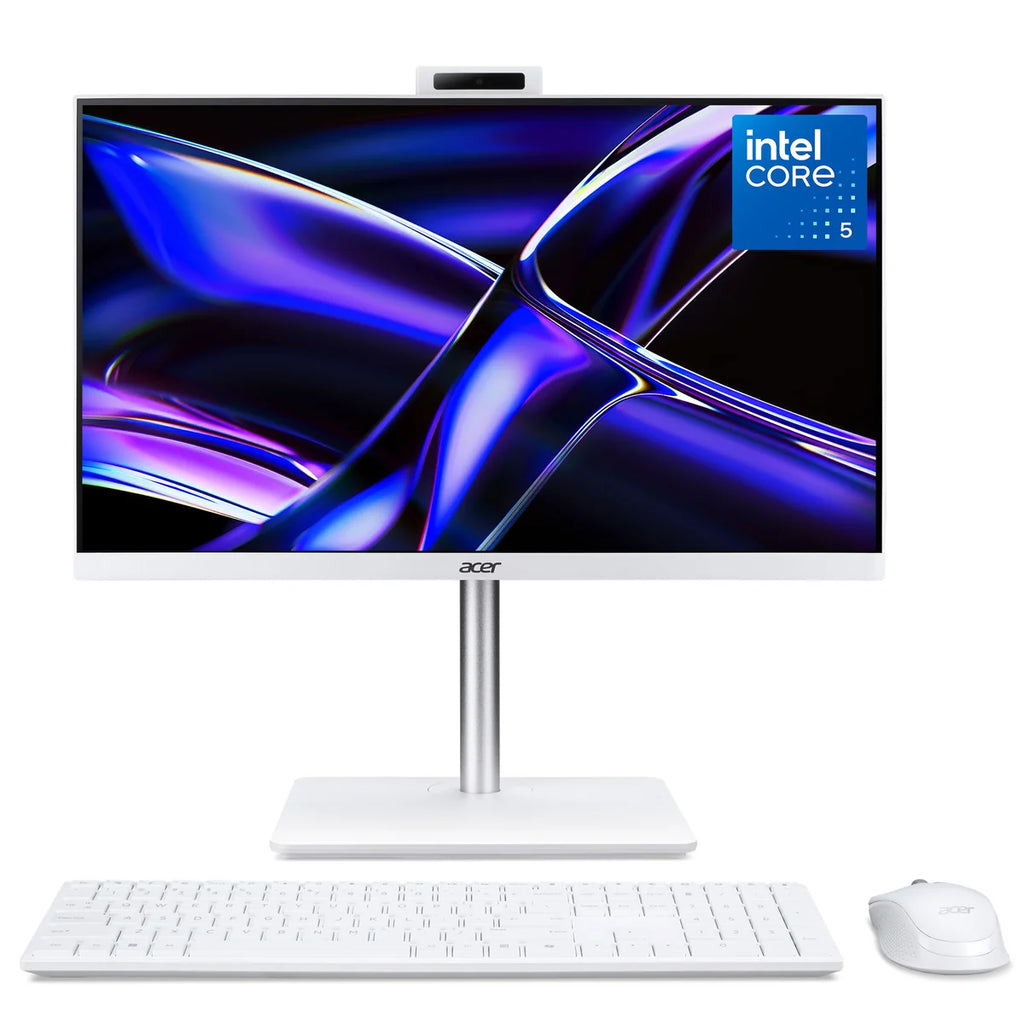 Acer Aspire C27-A - Intel Core 5 16GB 1TB SSD 27" Full HD Windows 11 Home White All-in-One Desktop