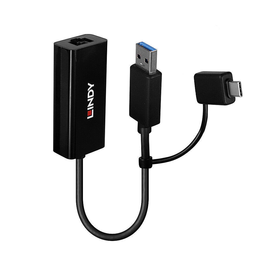 Lindy USB 3.2 Gen 1 Gigabit Ethernet Converter - Part 43412