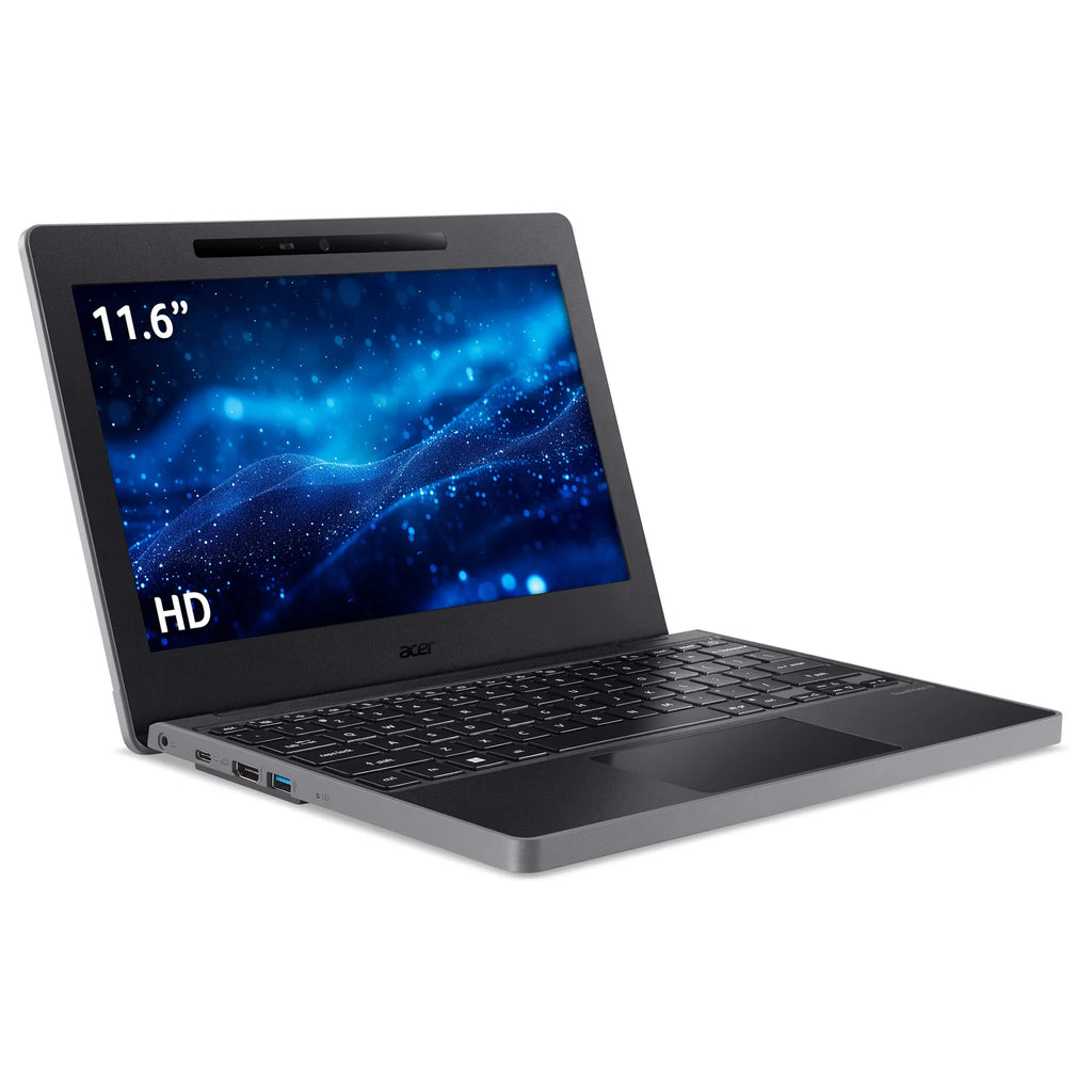 Acer TravelMate B3 laptop (TMB311-33-TCO) - 11.6" HD IPS, Intel N200, 8GB, 128GB SSD, Windows 11 Pro Education