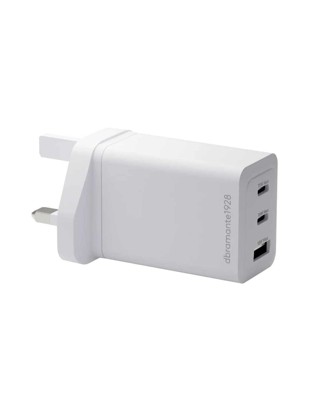 dbramante1928 IT UK Wall Charger 2x USB-C 70W + USB-A - Tech Syndicate