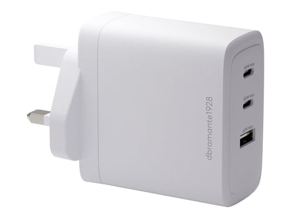 dbramante1928 re-charge IT UK Wall Charger 100W 2 x USB-C + 1 x USB-A - Tech Syndicate
