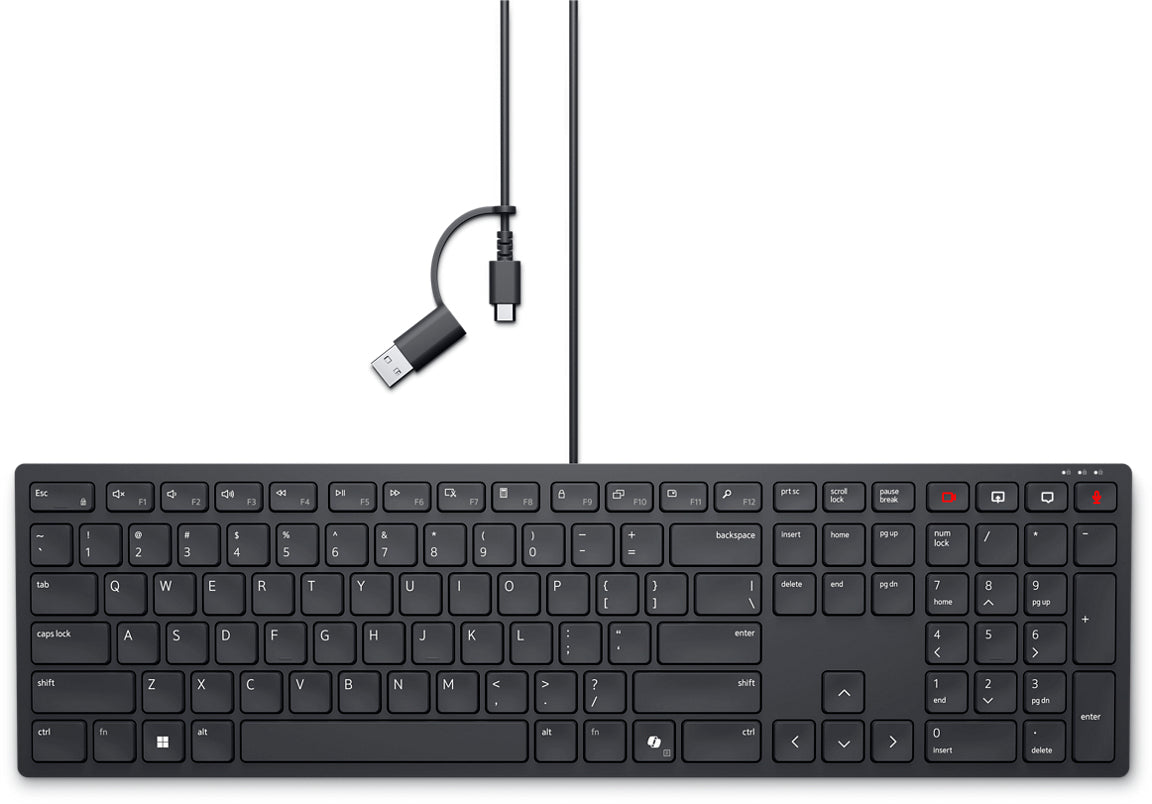 Dell Pro Wired Collaboration Keyboard KB525C - US English