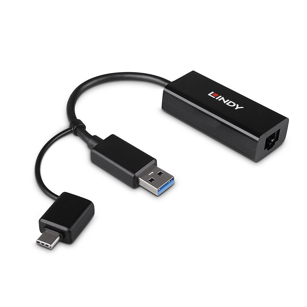 Lindy USB 3.2 Gen 1 Gigabit Ethernet Converter - Part 43412