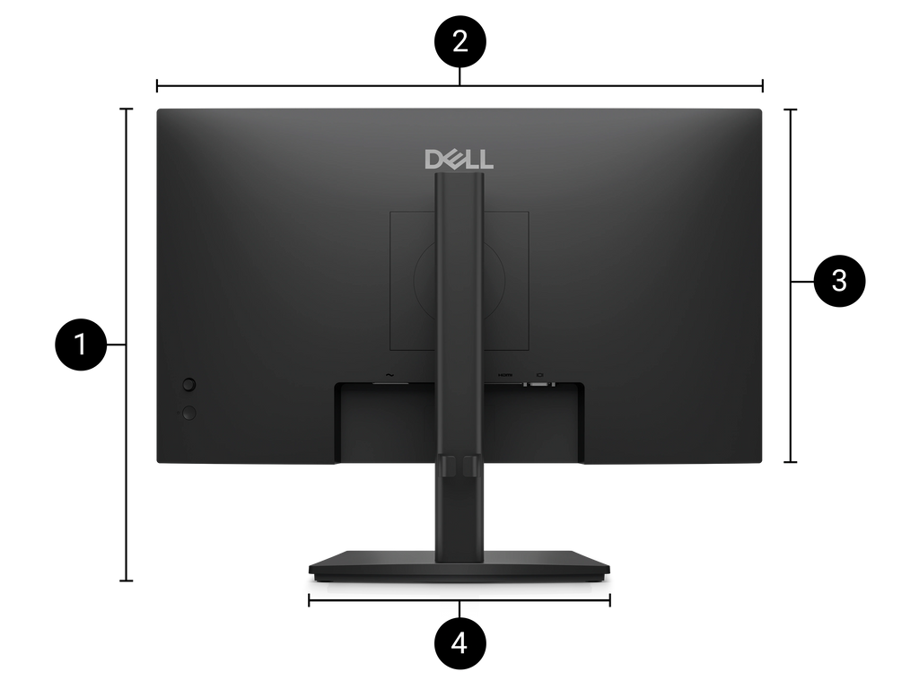 Dell Pro E2426HS 24" FHD 120Hz IPS Monitor with Speakers