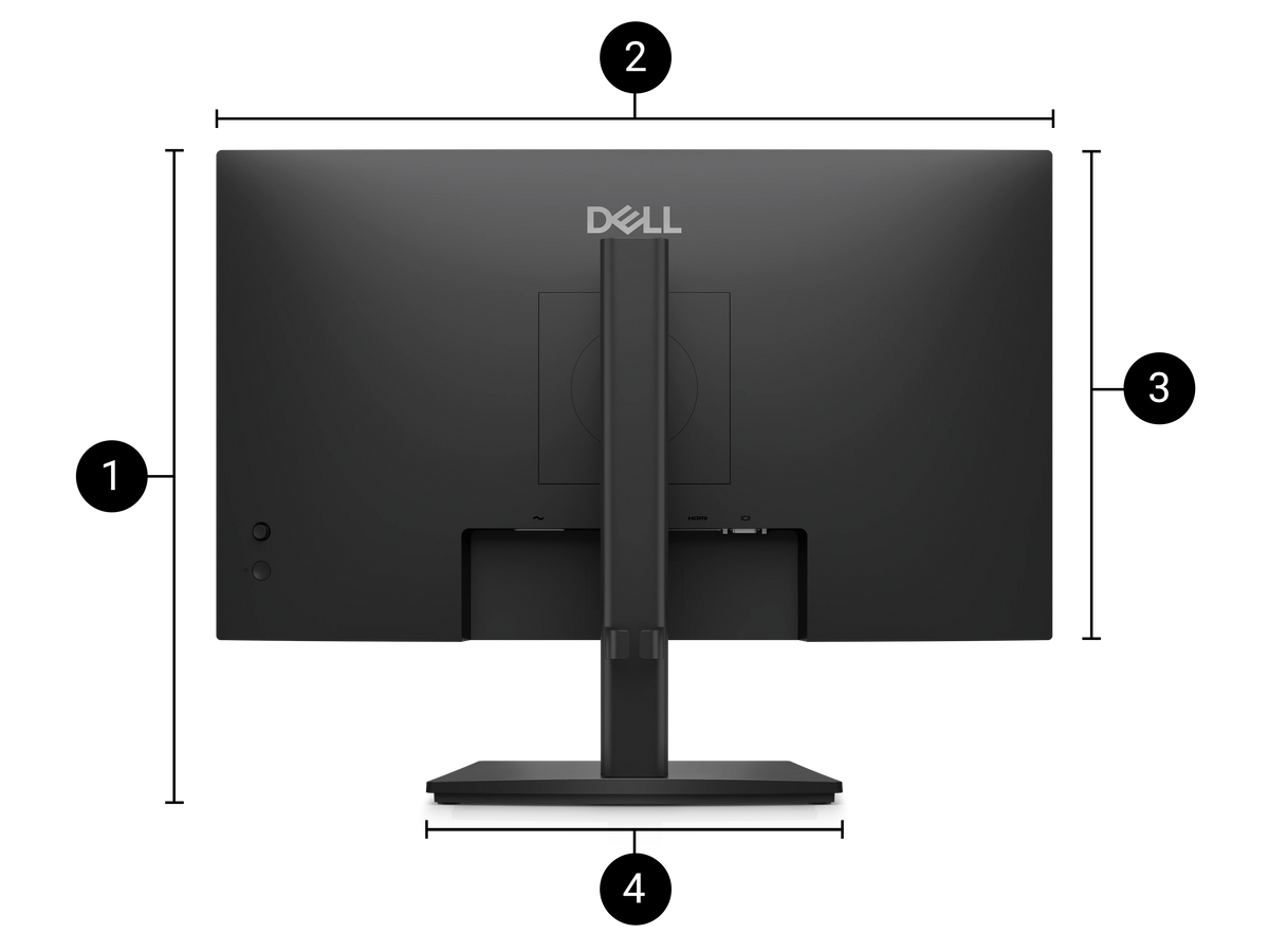 Dell Pro E2426HS 24" FHD 120Hz IPS Monitor with Speakers