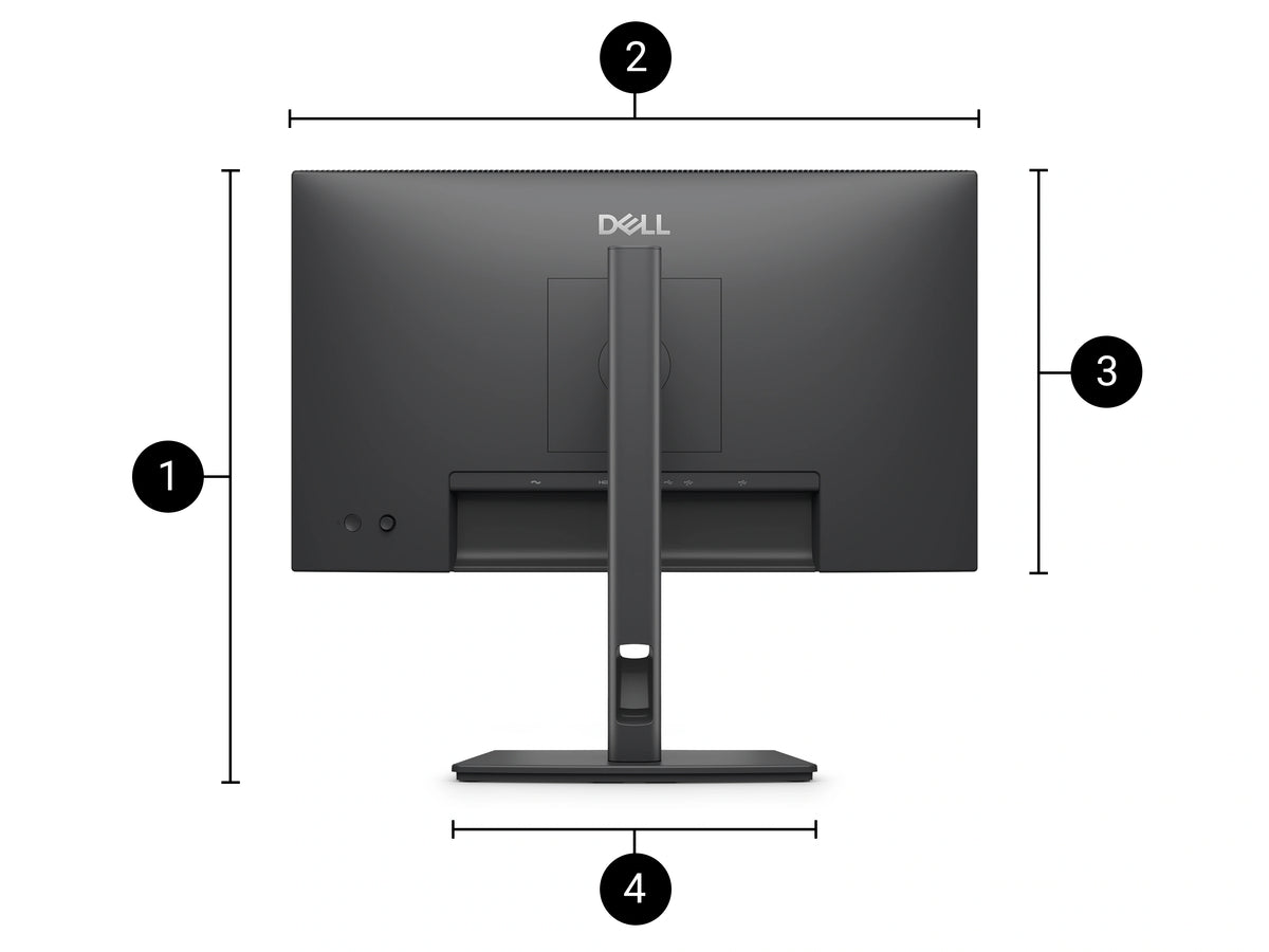 Dell Pro P2226H 22" FHD IPS Monitor 100Hz HDMI DisplayPort