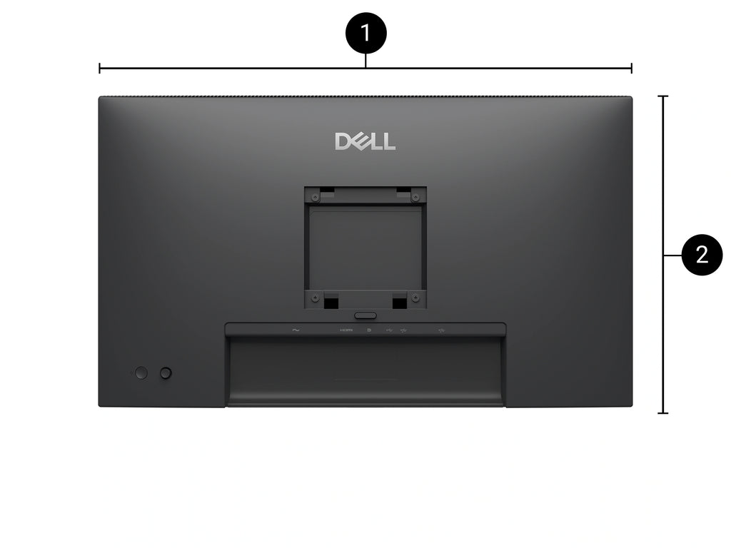 Dell Pro P2426H 24" FHD 120Hz IPS Monitor – No Stand, BTO