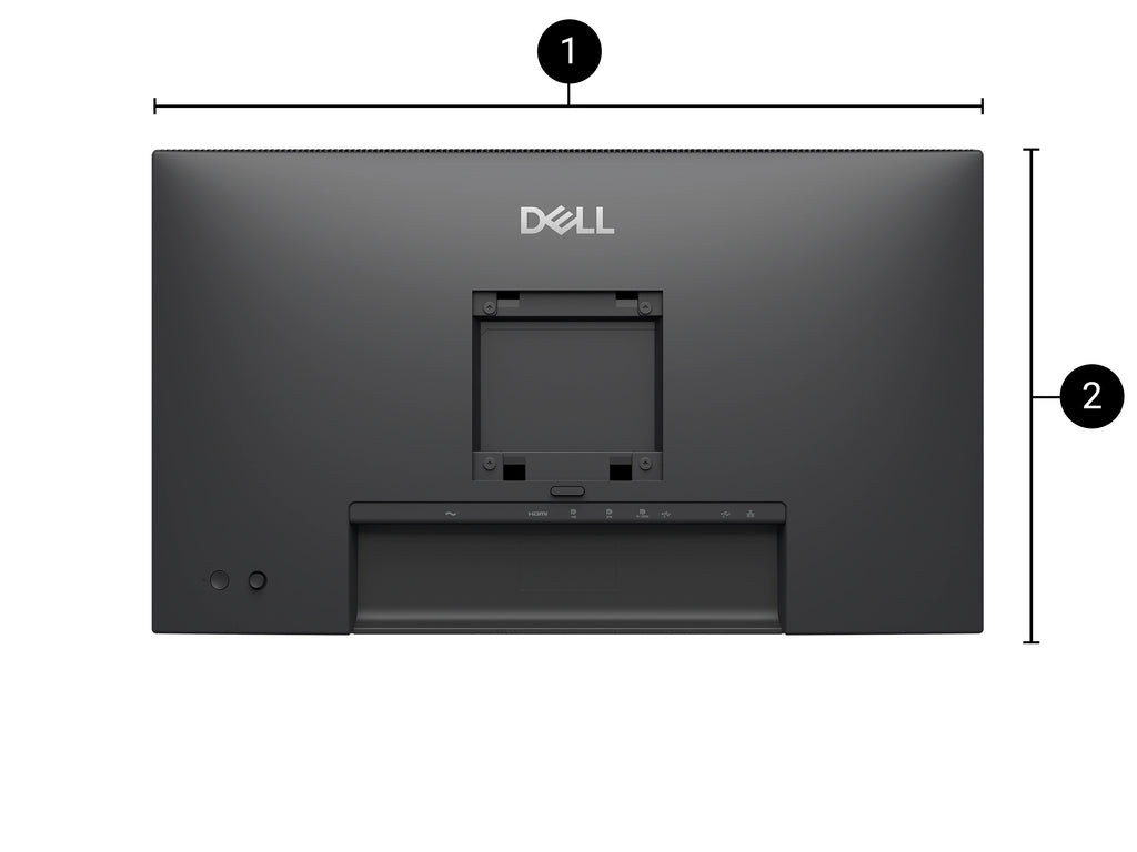 Dell Pro P2426HE 24" FHD USB-C Hub Monitor - Without Stand