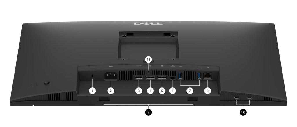 Dell Pro P2426HE 24" FHD USB-C Hub Monitor - Without Stand