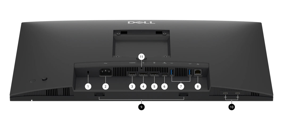 Dell Pro P2426HE 24" FHD USB-C Hub Monitor - Without Stand