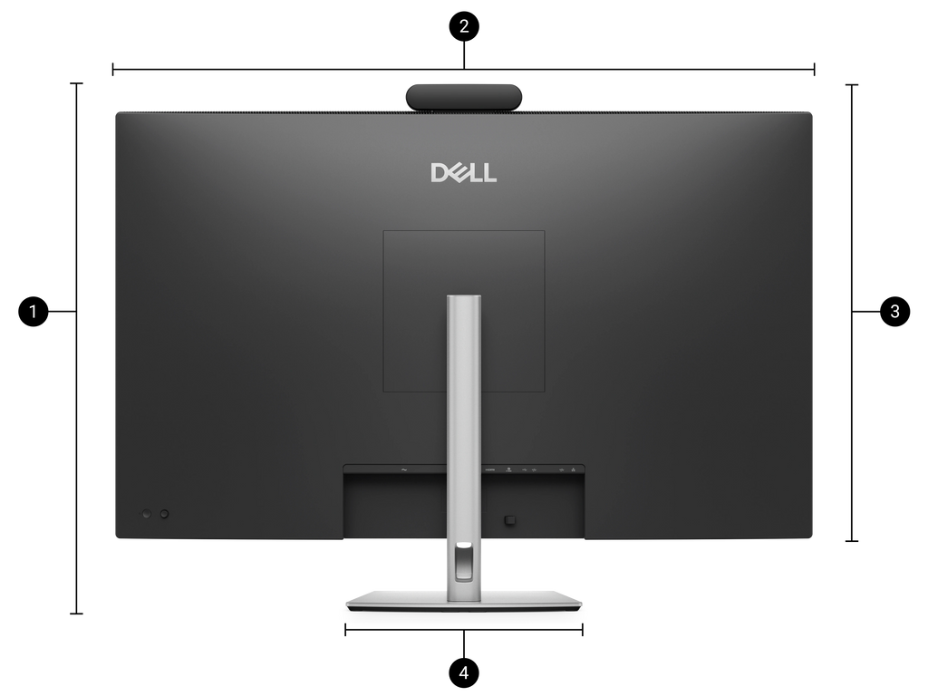 Dell Pro P P4326QEB 43" 4K IPS Conference Monitor - P4326QEB