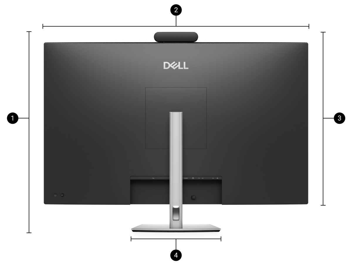 Dell Pro P P4326QEB 43" 4K IPS Conference Monitor - P4326QEB