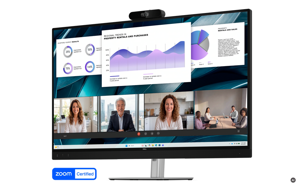 Dell Pro P P4326QEB 43" 4K IPS Conference Monitor - P4326QEB