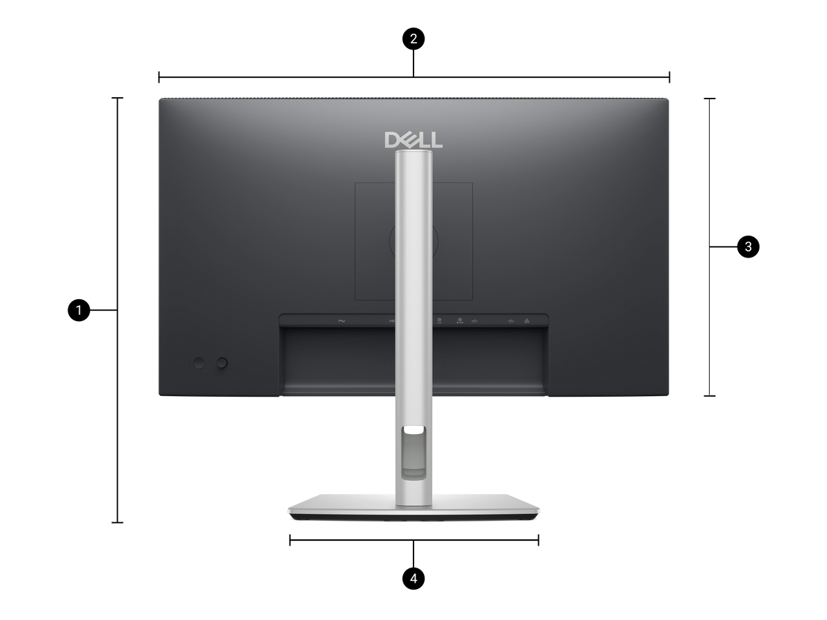 Dell Pro Plus P2425DE 24" QHD 100Hz USB-C Hub IPS Monitor
