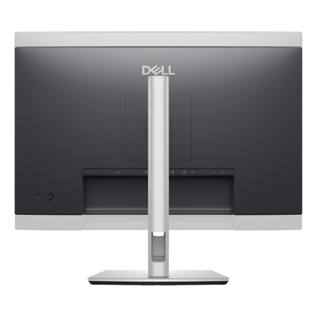 Rear of the Dell Pro 24 Plus QHD USB-C Hub Monitor.