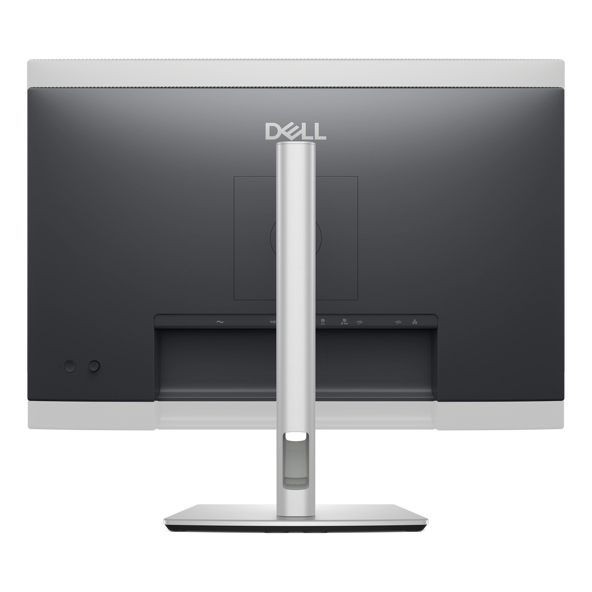 Rear of the Dell Pro 24 Plus QHD USB-C Hub Monitor.