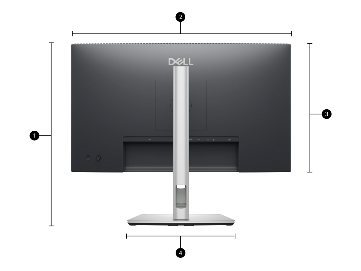 Dell Pro Plus P2725D 27" QHD 100Hz IPS Monitor - 2560x1440