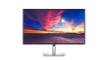 The Dell Pro 4K Plus 4K USB-C Hub Monitor with a screenfill showing a desert and a colorful sky.