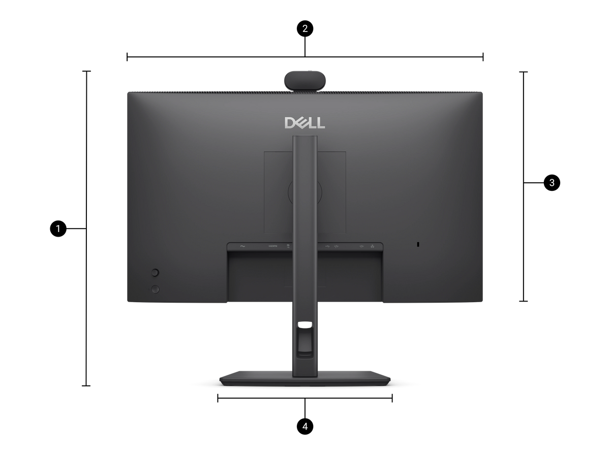 Dell Pro P2426HEV 24" FHD 120Hz USB-C Webcam Monitor