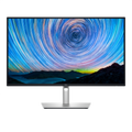 The Dell Pro 27 Plus QHD Monitor with a screenfill showing mountains and a swirling starry sky.
