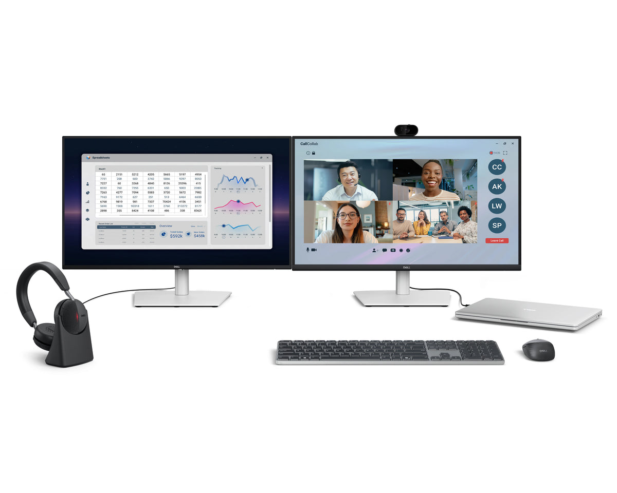 Dell Pro P2726DEV 27" QHD USB-C Hub Webcam Monitor 100Hz